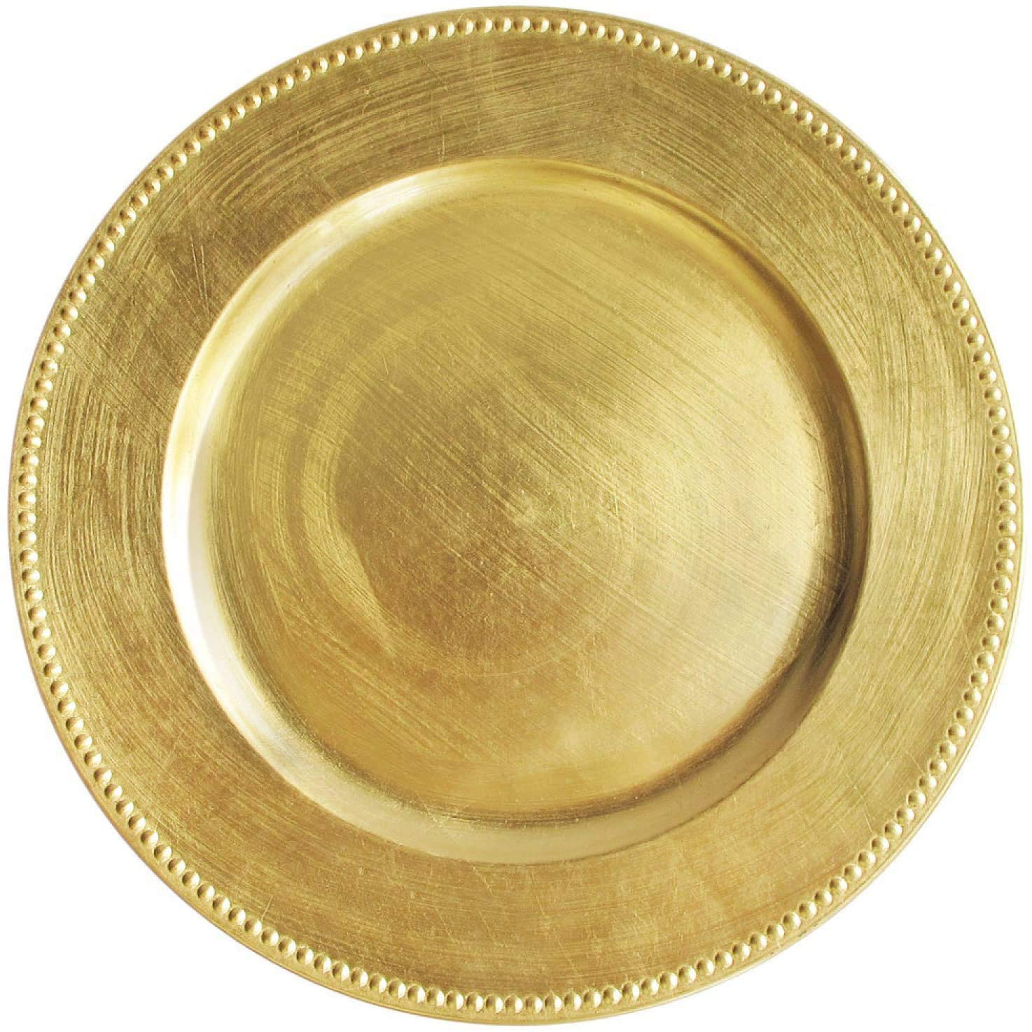 Золотая тарелка Charger