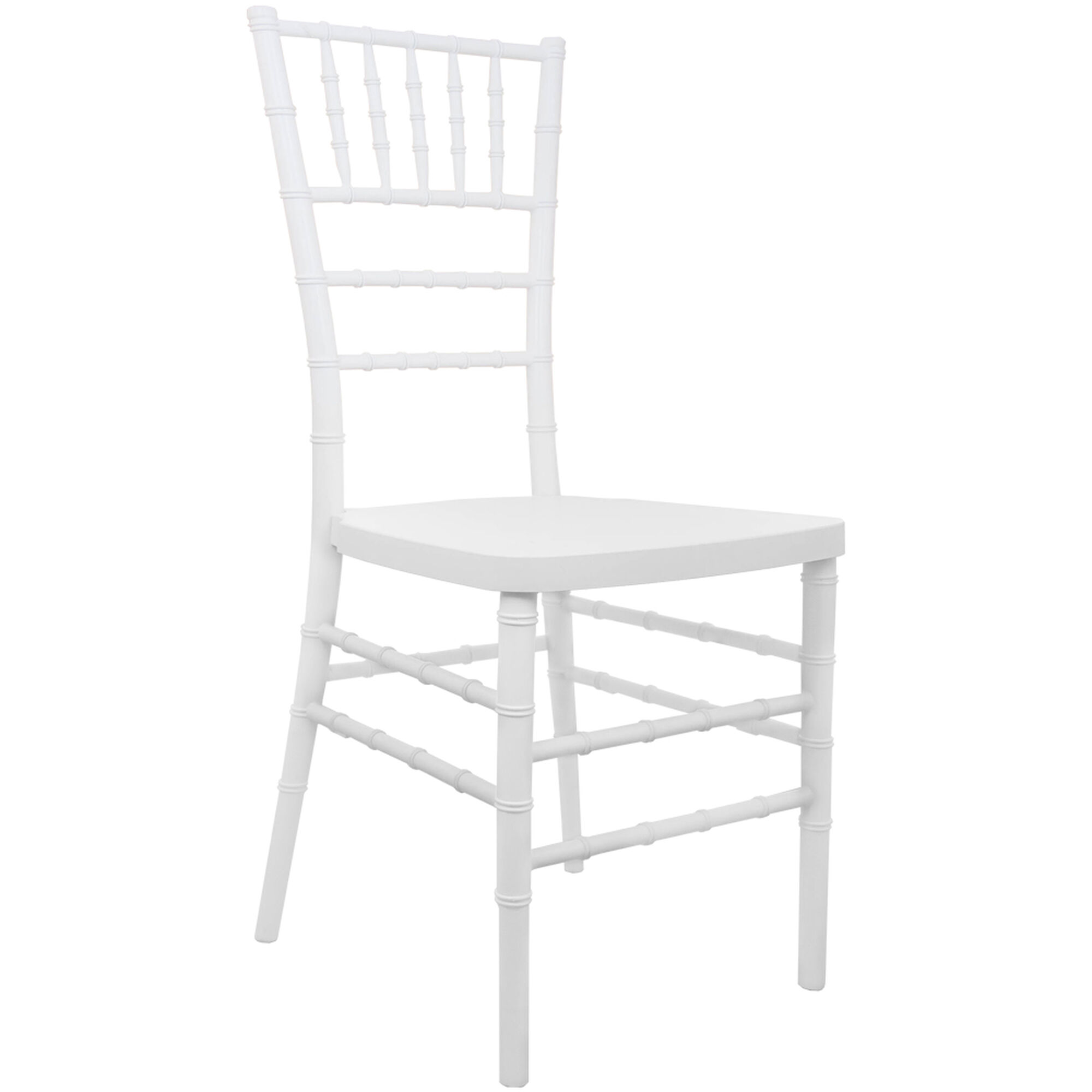 Белый пластиковый стул Тиффани