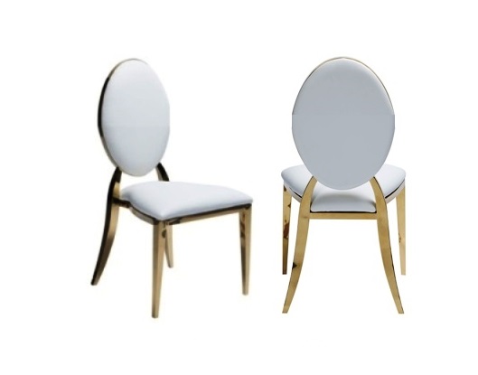 Chair with an oval back